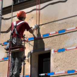 Peinture façade : changez l'apparence de votre maison avec une nouvelle couleur éclatante Valbonne